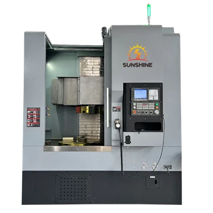 Đường kính quay 500mm Máy tiện đứng CNC Máy tiện đứng CNC có độ chính xác cao