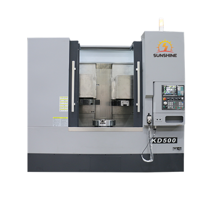 Máy tiện dọc cột đôi